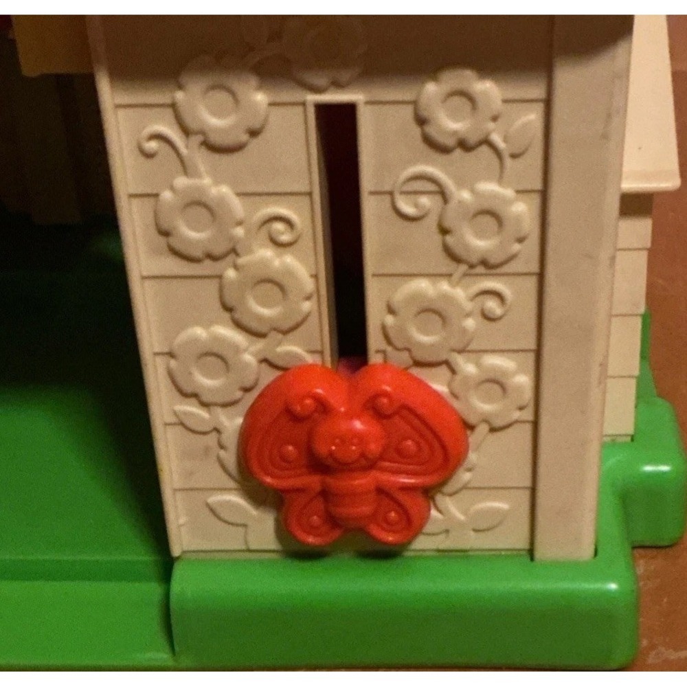 Vintage Fisher Price Discovery Cottage Jumbo People 136 House 1984 U.S.A. - Picture 13 of 16